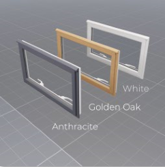 Style 1 - Non Opening - Fixed Narrowboat Windows