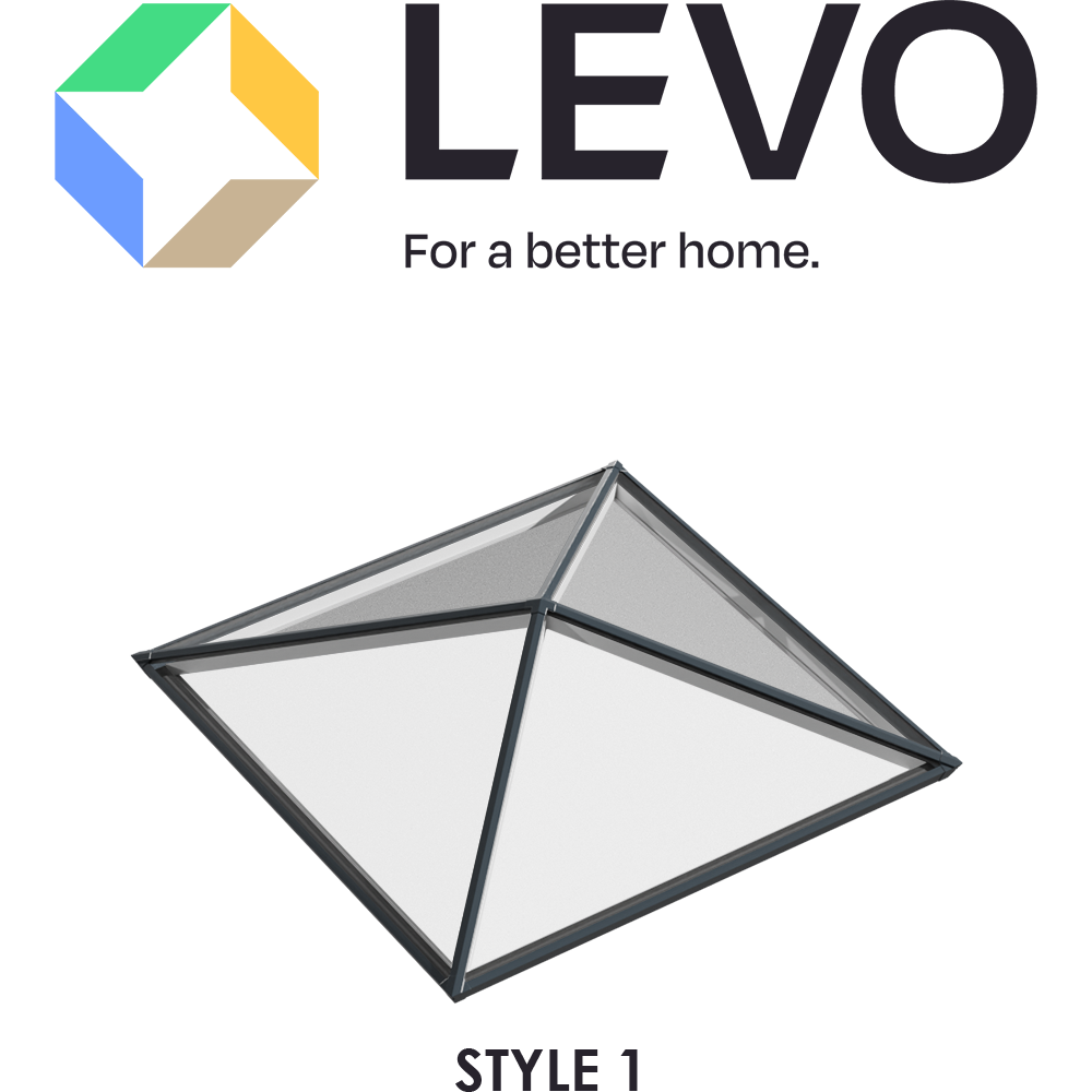 Style 1 - Thermally Broken Aluminium Lantern Skylight Roof