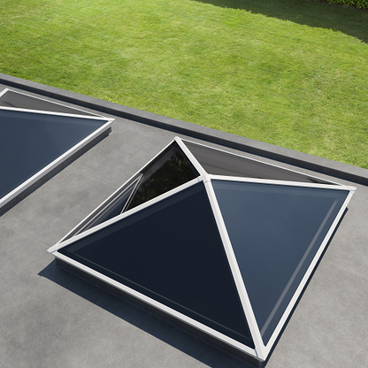 Style 4 - Thermally Broken Aluminium Lantern Skylight Roof