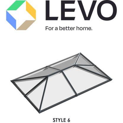 Style 6 - Thermally Broken Aluminium Lantern Skylight Roof
