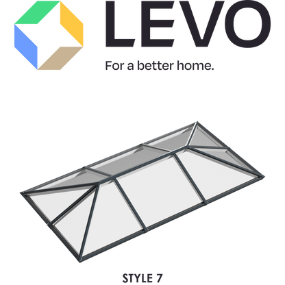 Style 7 - Thermally Broken Aluminium Lantern Skylight Roof